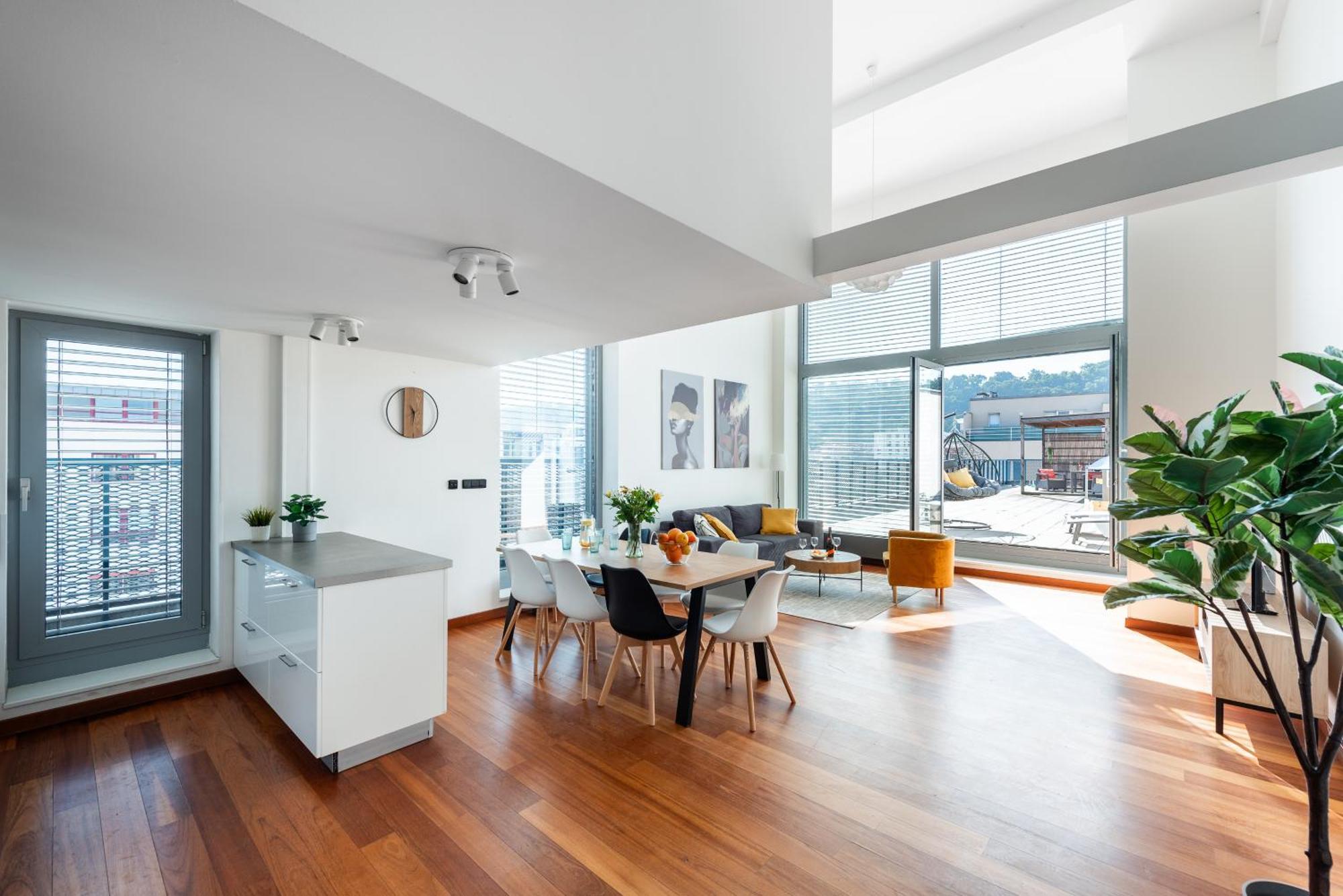 Premiumn Penthouse With Terrace In Apartmán Praha