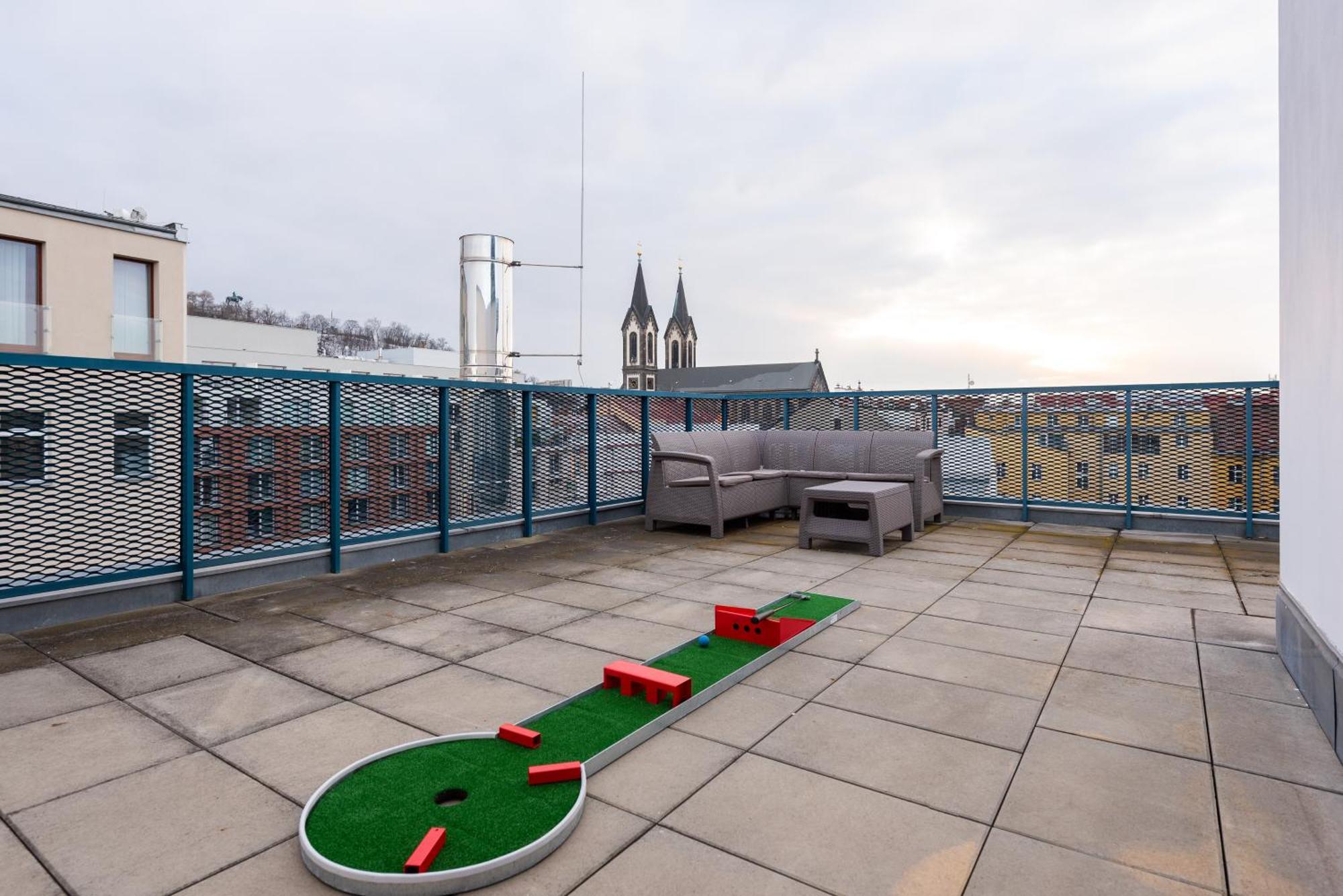 Apartmán Premiumn Penthouse With Terrace In