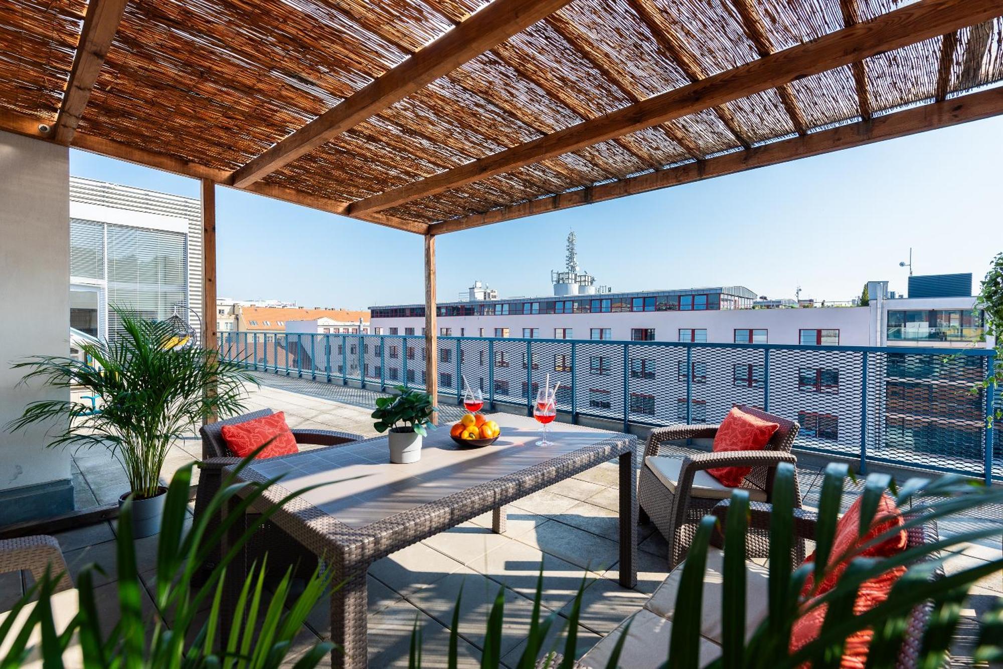 Apartamento Premiumn Penthouse With Terrace In Praga