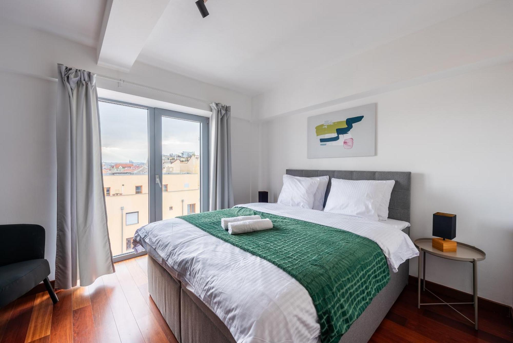 Apartamento Premiumn Penthouse With Terrace In Praga