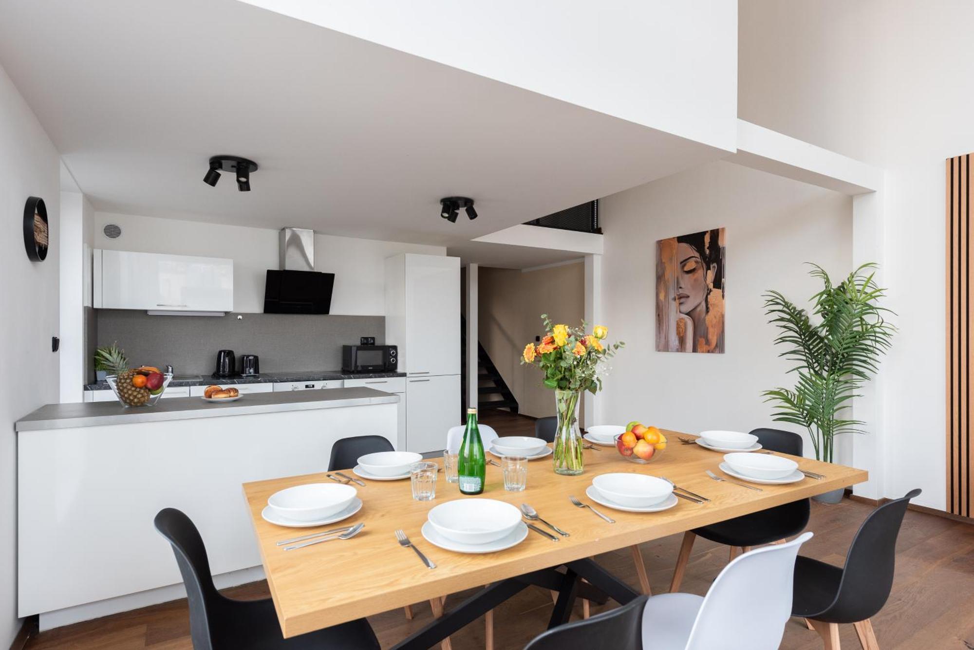 Premiumn Penthouse With Terrace In Praga